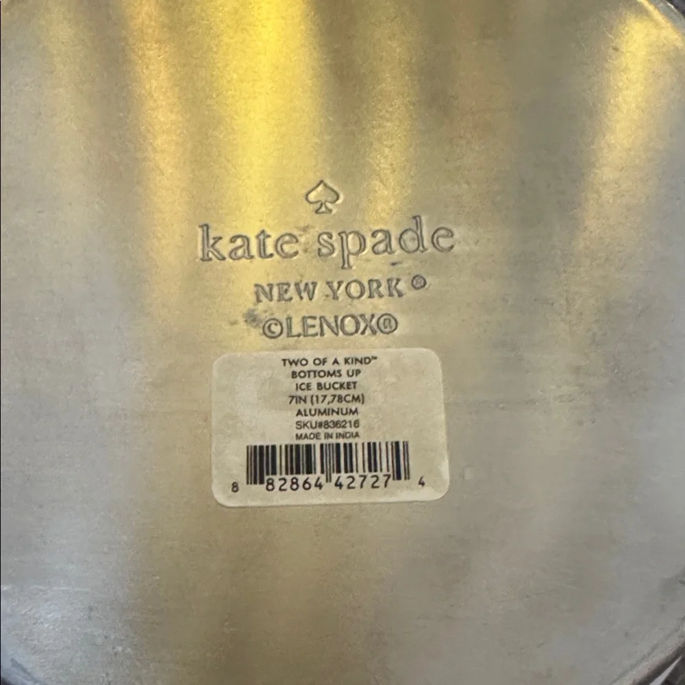Kate Spade Vintage Bottoms Up Ice Bucket
